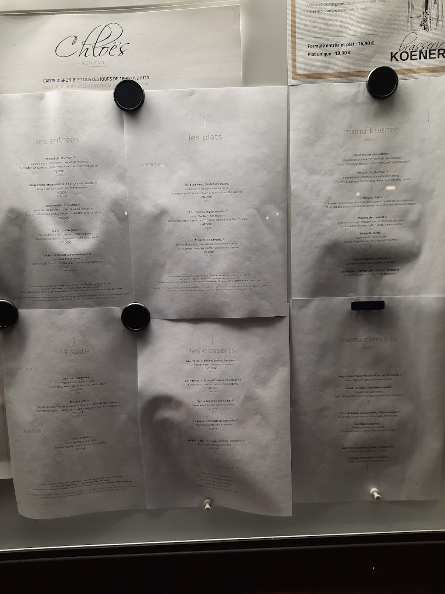 Menu Brasserie Koener-8